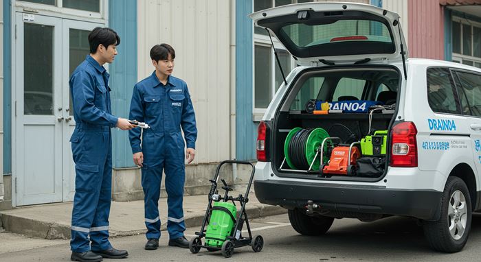 여주시 하수구막힘 뚫음 완벽 시공3