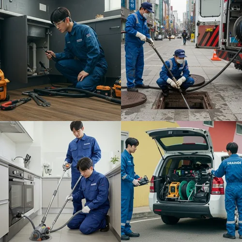 남동구 하수구 막힘 업체 후련하게 뚫어
