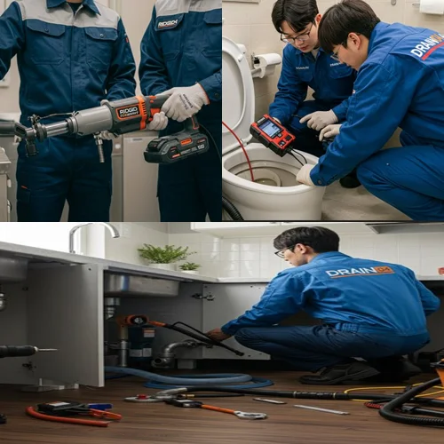 남동구 하수구 막힘 업체 후련하게 뚫어