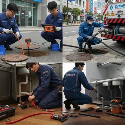 계양구 하수구 막힘 업체 뻥 뚫리는 기분