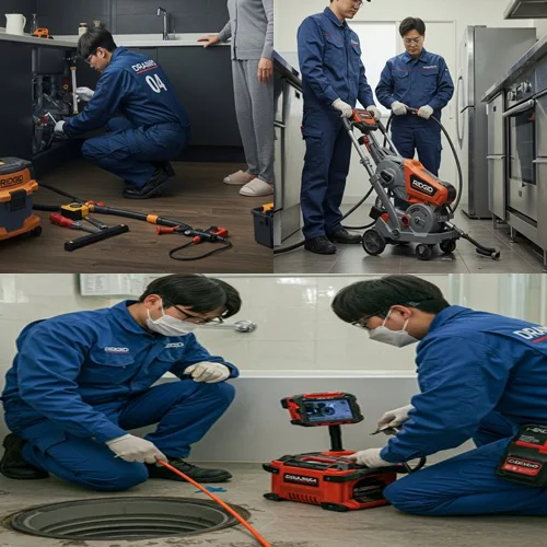 덕양구 싱크대 하수구 막힘 뚫음 신속한 출동