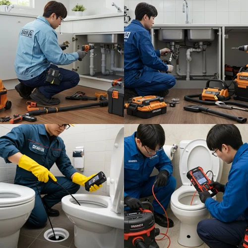 안산 싱크대 하수구 막힘 뚫음 문제 해결