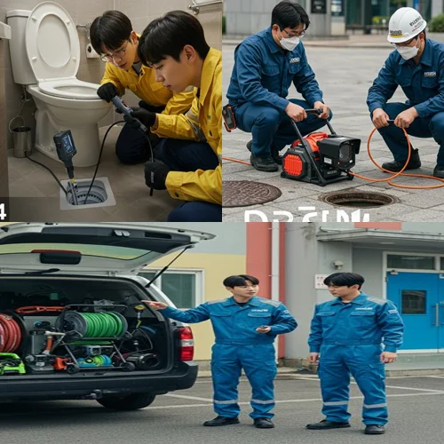 안산 싱크대 하수구 막힘 뚫음 문제 해결