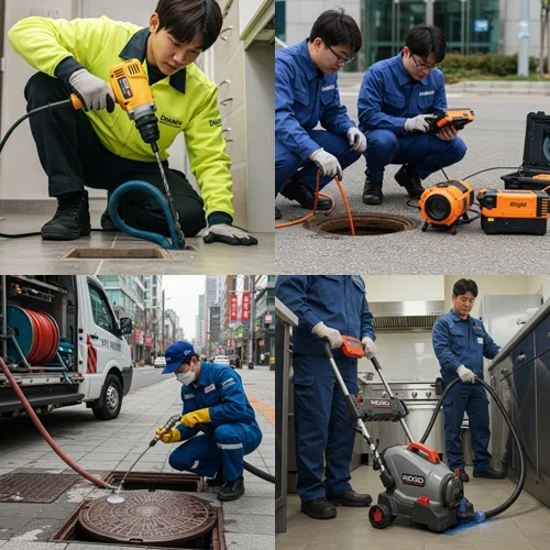 안산 싱크대 하수구 막힘 뚫음 문제 해결
