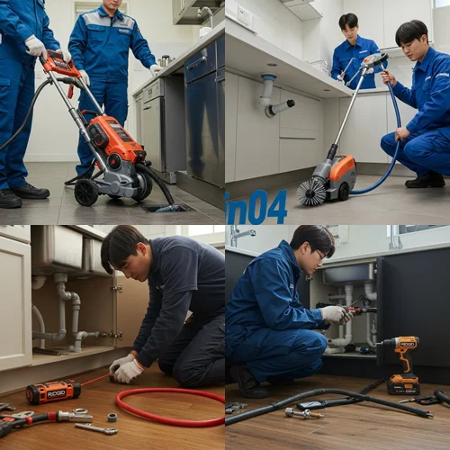 남동구 하수도 배수구 뚫음 시원하게 뚫어