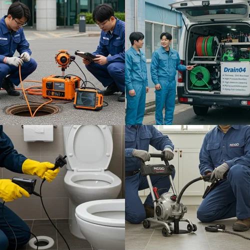 인산 싱크대 하수구 막힘 뚫음 시원한 통수