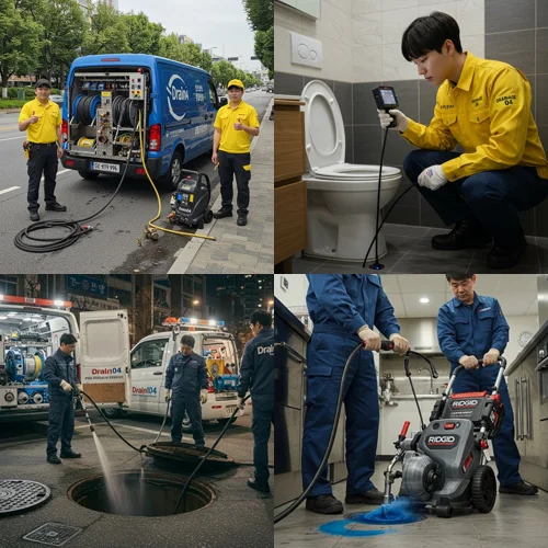 노원구 하수도 배수구 뚫음 운까지 뚫어