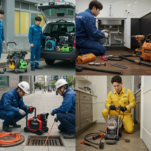 도봉구 하수구 막힘 업체 시원한 물줄기