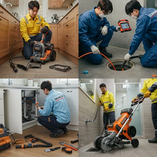 중랑구 싱크대 하수구 막힘 뚫음 전문가 출동