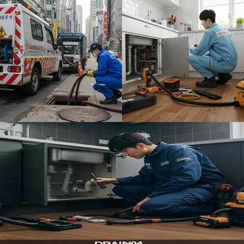 평택시 싱크대 하수구 막힘 뚫음 시원하게 뻥