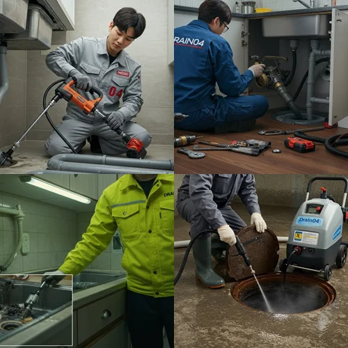 원미구 하수도 배수구 뚫음 시원한 통수