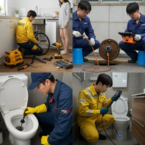 여주시 싱크대 하수구 막힘 뚫음 하수구 장인