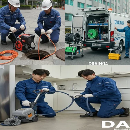 의정부시 하수도 배수구 뚫음 속전속결 해결