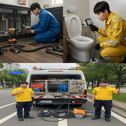 부천시 하수구 막힘 업체 전문가 출동