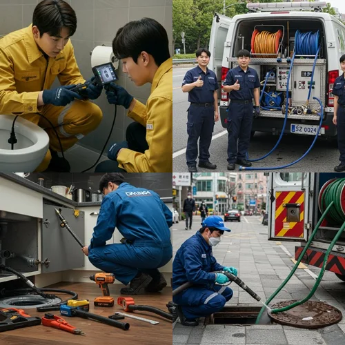 여주 싱크대 하수구 막힘 뚫음 속전속결 해결