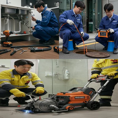 성동구 하수도 배수구 뚫음 4시 긴급 출동