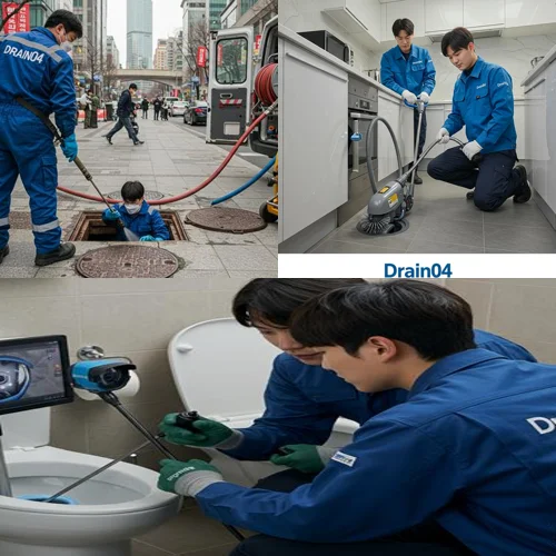 성동구 하수도 배수구 뚫음 4시 긴급 출동