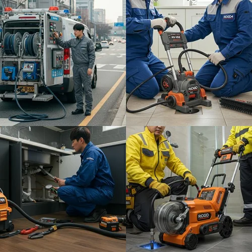 기흥구 싱크대 하수구 막힘 뚫음 전문가가 갑니다