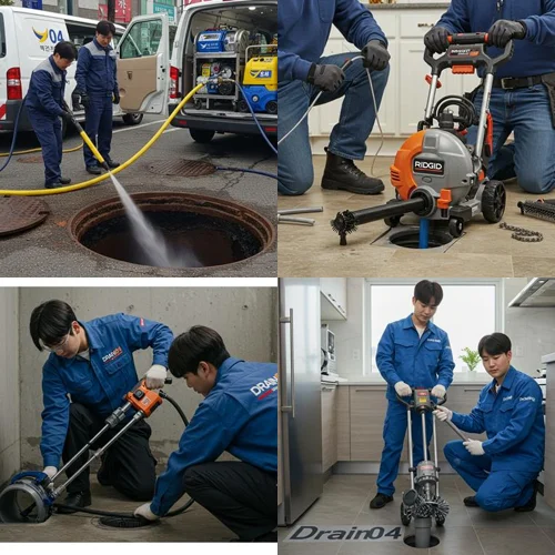 여주 하수도 배수구 뚫음, 전원주택 잦은 막힘을 해결했습니다!