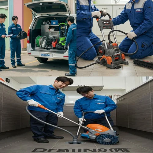 수원 장안구 싱크대 하수구 막힘, 뚫음 작업 조원동