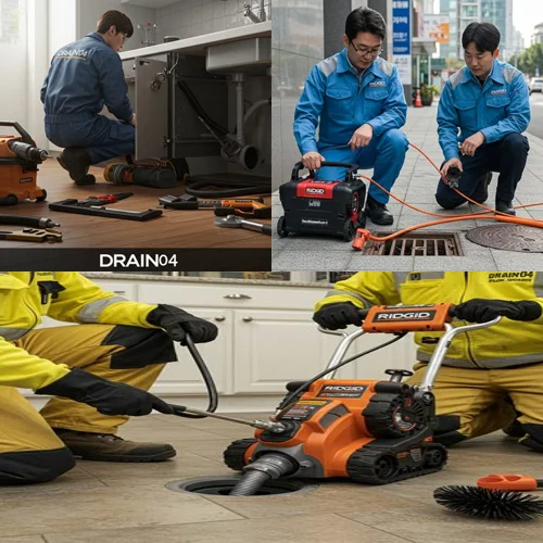 부천 하수도 배수구 뚫음 원미동심곡동... 긴급 출동