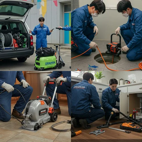 남양주 싱크대 하수구 막힘 뚫음 작업... 별내퇴계원