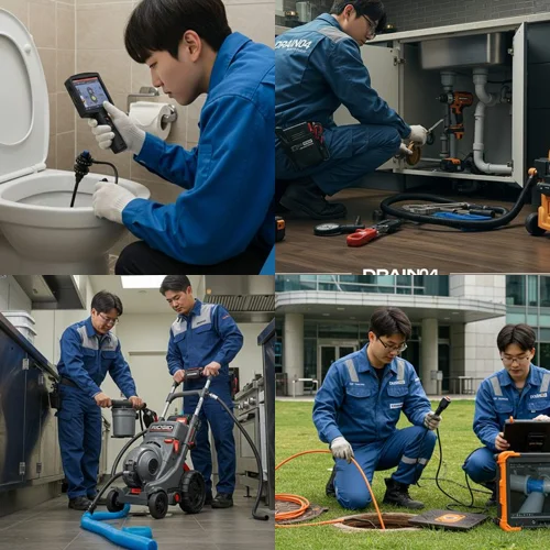 남양주 싱크대 하수구 막힘 뚫음 작업... 별내퇴계원