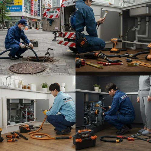 김포시 하수도 배수구 뚫음 막힘 탈출