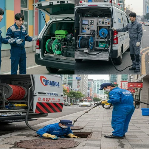 중랑구 하수구 막힘 업체 꽉 막힌 운