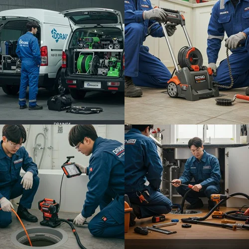 중랑구 하수구 막힘 업체 꽉 막힌 운