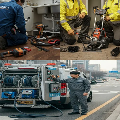 안양 싱크대 하수구 막힘 뚫음 완벽하게