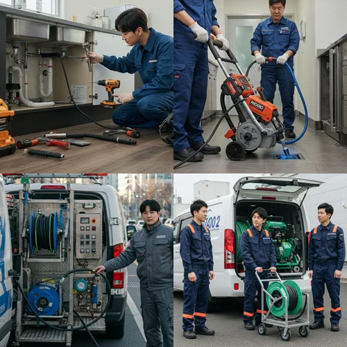 인천 서구 하수도 배수구 뚫음 하수구 장인