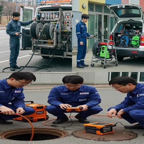 안산시 하수도 배수구 뚫음 문제 해결
