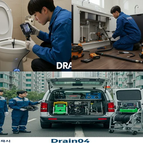 안산시 하수도 배수구 뚫음 문제 해결