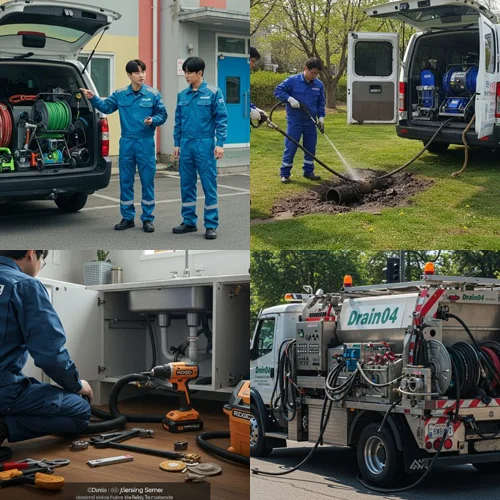 수지구 하수구 막힘 업체 시원하게 뚫어