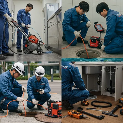 하남 싱크대 하수구 막힘 뚫음 묵은 때까지