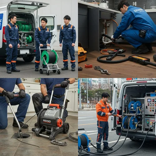 하남 싱크대 하수구 막힘 뚫음 묵은 때까지