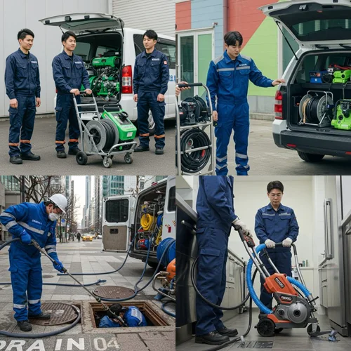 화성시 하수도 배수구 뚫음 쾌적한 환경