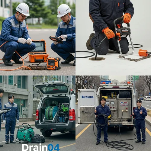 화성 하수도 배수구 뚫음 통수 원스톱
