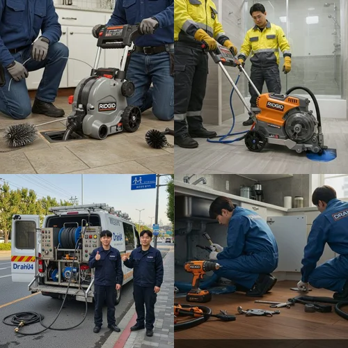 권선구 하수도 배수구 뚫음 완벽 복구