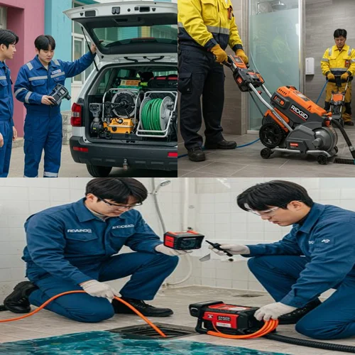 권선구 하수도 배수구 뚫음 완벽 복구
