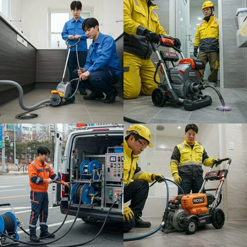 동두천시 싱크대 하수구 막힘 뚫음 시원하게 뚫어
