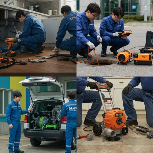 고양시 싱크대 하수구 막힘 뚫음 묵은 때까지