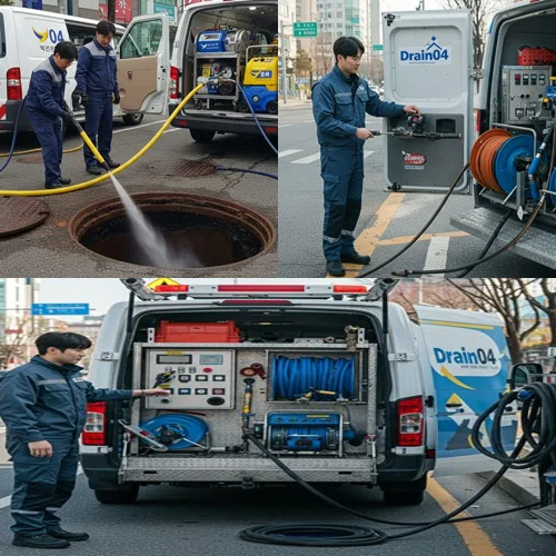 강북구 하수도 배수구 뚫음 통수 원스톱