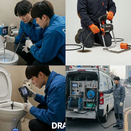 안산 하수도 배수구 뚫음 시원하게 뻥