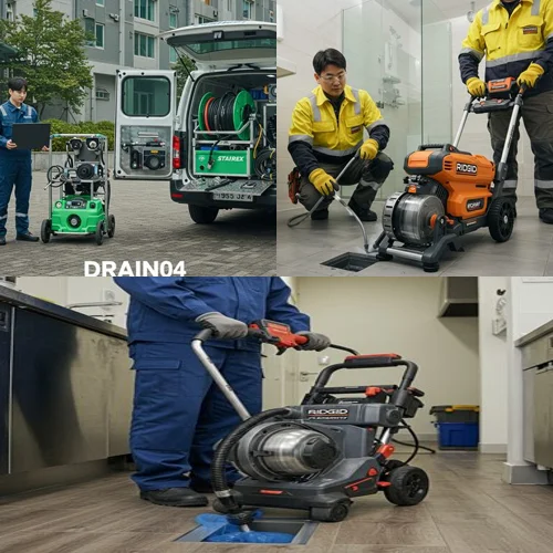 인천 동구 싱크대 하수구 막힘 뚫음 운까지 뚫어