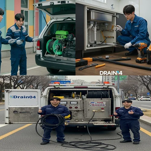 시흥 하수도 배수구 뚫음 확실한 통수