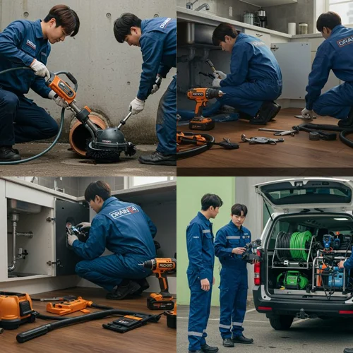 시흥 하수도 배수구 뚫음 확실한 통수