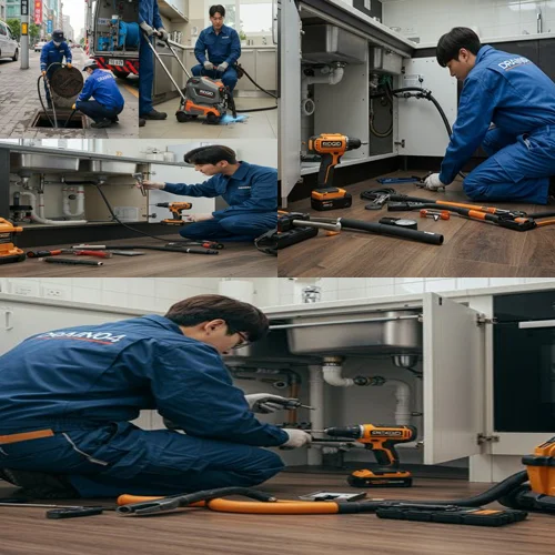 안양시 하수구 막힘 업체 하수구 명가