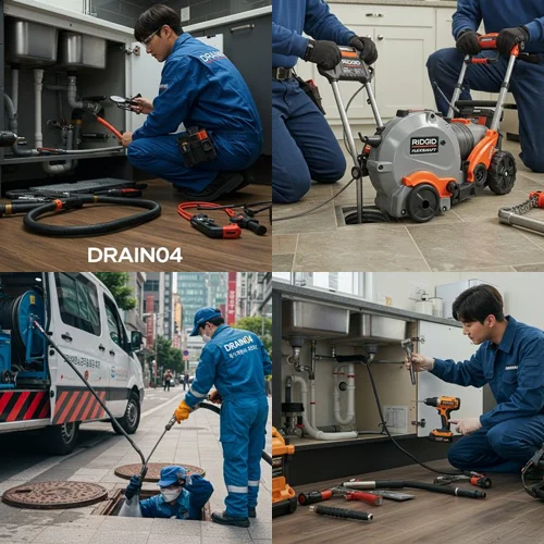 광주 하수도 배수구 뚫음 꽉 막힌 운